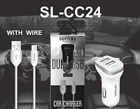 Dual USB car charger SL-CC24 SONILEX