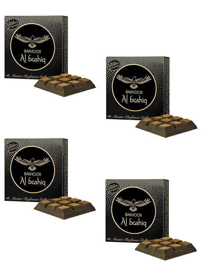 4Pcs Bakhoor Al Bashiq Incense 40GMS