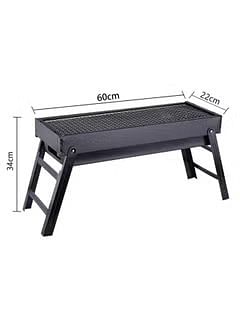 Velvet Portable Folding Barbecue Charcoal Grill Stainless Steel