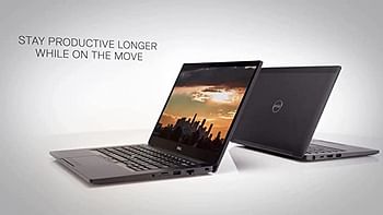 Dell Newest Latitude 7480 Business Laptop Notebook PC (Intel Core I7-6600U ، 16 جيجا بايت رام ، 256 جيجا بايت Ssd ، Hdmi ، Wifi ، كاميرا ، Thunderbolt 3) Win 10 Pro