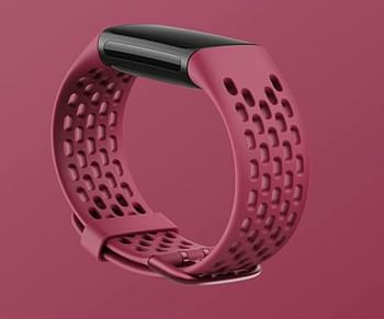 Fitbit Charge 5 Smart Wearable Accessory Band (FB181SBBYS) Maroon