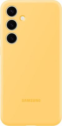 Samsung Galaxy S24+ Silicone Case, Yellow