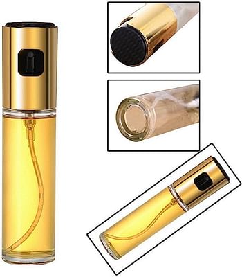 100ml Glass Oil Spray Olive Dispenser Bottle multicolour