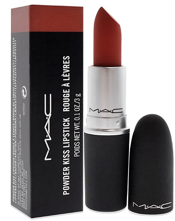cosmetic Mac Powder Kiss Lipstick - 316, Devoted to Chilli