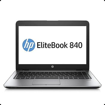 HP EliteBook 840 G3-14 Inch FHD, Intel Core i5-6300U 2.4Ghz, 8GB DDR4, 256GB SSD, Bluetooth 4.2, Keyboard English Windows 10 Pro