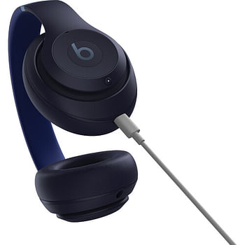 Beats Headphone Studio Pro Wireless Noise Cancelling Noise Cancelling Over-the-Ear Headphones (MQTQ3LL/A) Navy