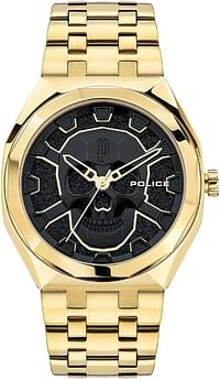 Police Men's watch PEWJG2110703 Gold Color