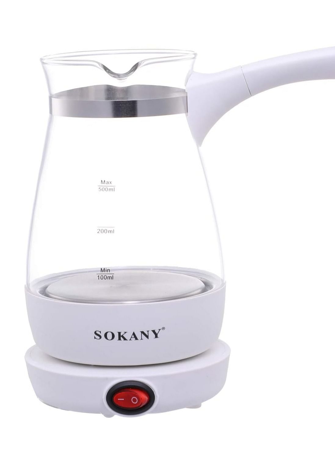 Sokany Electric Coffee Maker Home Electric Mocha Espresso Coffee Kettle Heat Resistant Portable Coffee Percolators 220V