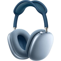 سماعات أبل إيربودز ماكس النشطة لإلغاء الضوضاء (MGYH3AM / A) أزرق سماوي