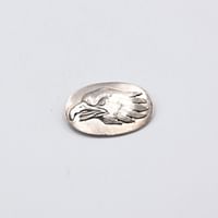 Exquisite 925 Silver Eagle Head Design 2 Brooch