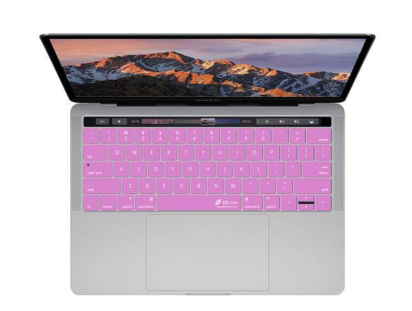 KB Covers Keyboard Cover for MacBook Pro 13 with Touch Bar - Pink