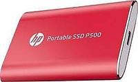HP P500 Portable SSD 1TB - RED