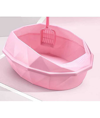 Petbroo Cat Litter Tray - Multicolor