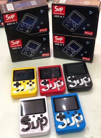 SUP 400 in 1 Games Retro Game Box Console Handheld Game PAD Gamebox - Multi
