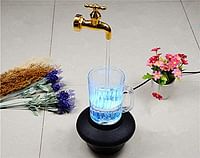 Magic Tap Faucet Mug Water Fountain Flow Showpiece