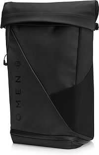 OMEN by HP Transceptor 15.6 بوصة حقيبة ظهر مدرسية (7MT83AA, أسود)