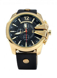 CURREN Men's Leather Analog Quartz Watch 8176