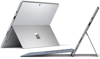 Microsoft Surface Pro 7, Core i5 10th Gen, 8GB Ram 256GB SSD, 12.3" (2736 x 1824) Touchscreen w/ ENG AR Surface Type keyboard, Dual Camera, Windows 11, ( NO Pen )