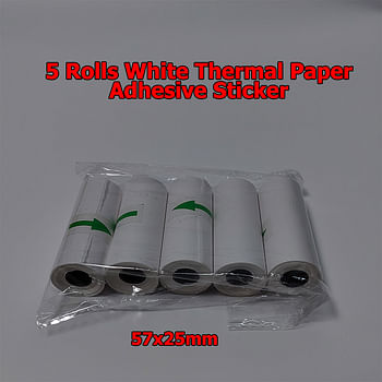 5 Rolls Thermal Printer Paper