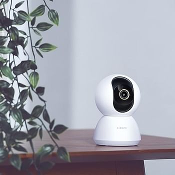 Xiaomi Smart Camera C300 2K Ultra-clear HD Resolution 360 Degrees pan-tilt zoom view with AI Human Detection | F1.4 Large Aperture and 6P Lens | Two-way call