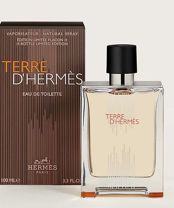Terre d'Hermes Eau de toilette H Bottle limited edition 100ml