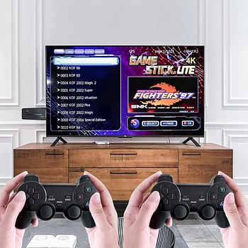 وحدة تحكم لاسلكية 2.4G Gamepad 4K TV وحدة تحكم ألعاب الفيديو 64 جيجابايت