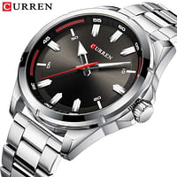 Curren 8320 Men Fashion Watch Luxury Stainless Steel Band Business Clock Waterproof Wristwatch