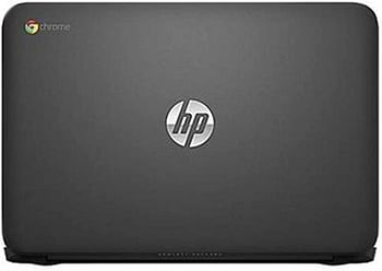 Hp Chromebook 11 G3 Laptop with 11.6 inch Display, Intel Celeron Processor, 2GB RAM, 16GB eMMC, Intel HD Graphics-Black/16GB/Black