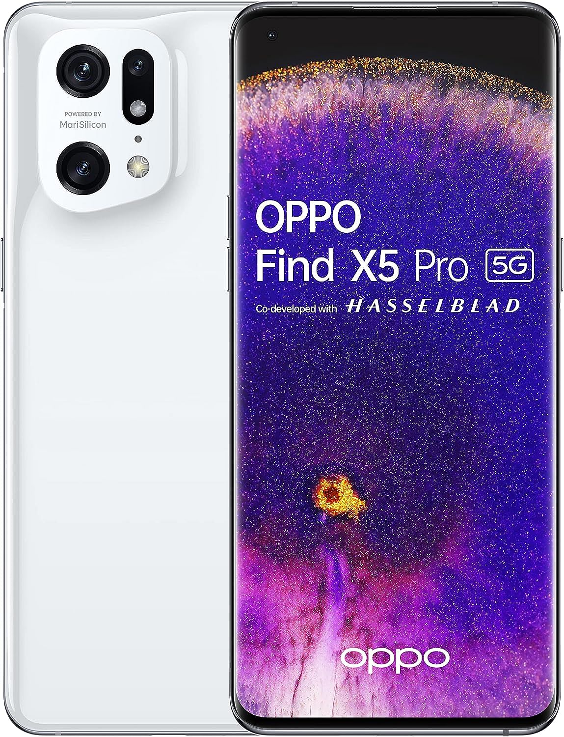 OPPO Find X5 Pro 5G Dual Sim 256GB 12GB RAM - Ceramic White