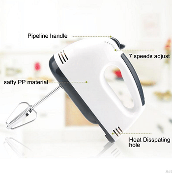 Sokany SK-133 Hand Mixer Beater 180Watt - White