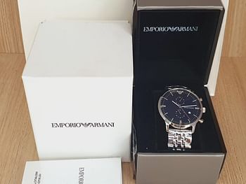 Emporio Armani AR80013 Men's Chronograph Stainless Steel 43mm Watch