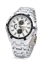 CURREN Men's Water Resistant Stainless Steel Analog Watch 8023