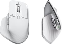 Logitech Mx Master 3s Wireless Mouse (910-006558) Pale Gray