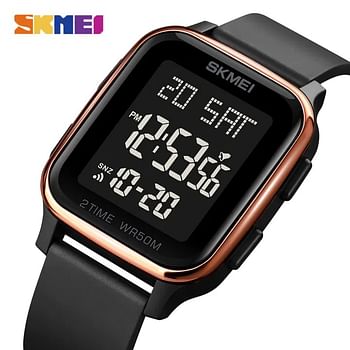 SKMEI Men's Fashion Watch Waterproof LED Luminous Chronograph Men's Watch 1858