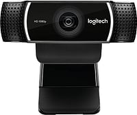 Logitech 1080p Pro Stream Webcam for HD Videos (960-001376) Black