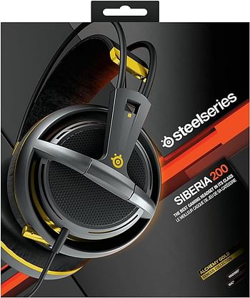 SteelSeries Siberia 200 Gaming Headset - Alchemy Gold