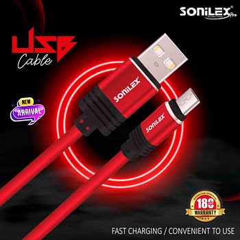 شحن USB سريع / مناسب لاستخدام SL-CDC235 SONILEX