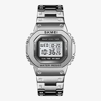 SKMEI Waterproof Stainless Steel Digital Wristwatches 1456