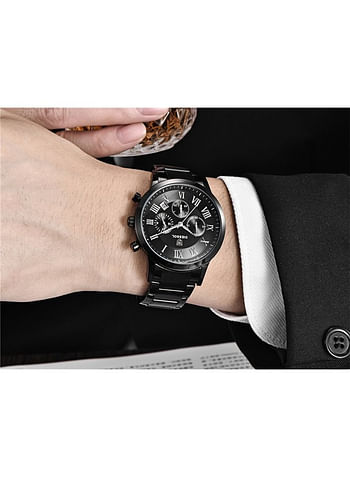 Diessol Luxury Men Chronograph Quartz Business Sport Wristwatch
