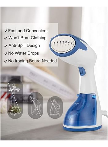 Sokany Versatile Steamer for Clothes, 1500 Watt Portable Handheld Garment Fabric Wrinkles Remover, 30-Second Fast Heat-up, Auto-Off,  Steam pump technology