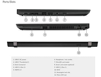Lenovo Thinkpad T495 14'' Touch Mobile Workstation Business laptop - Radeon Vega 10 Graphics 2GB , Ryzen 7 Pro 3700u, 32GB DDR4 Ram, 512GB NVme SSD, ENG Backlit  Keyboard, Windows Hello ( Face Recognition ) Finger Print , Win 10 Pro , Black