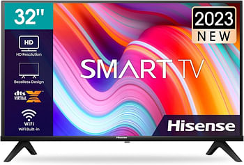 Hisense 32 Inch HD Smart TV 32A4K