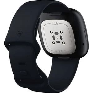 Fitbit Activity Tracker Sense Gps Fitness Watch (FB512BKBK) Carbon/Graphite Stainless Steel