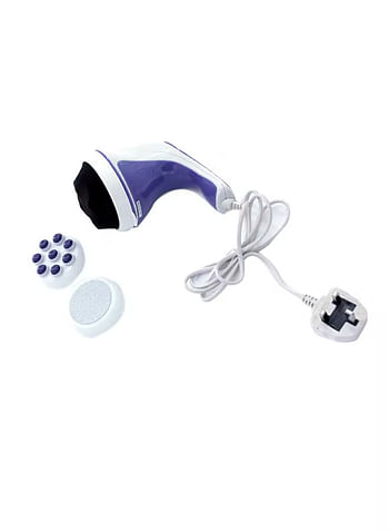 Relax & Spin Tone Spin Tone Massager Wired Body Massager - Purple & White