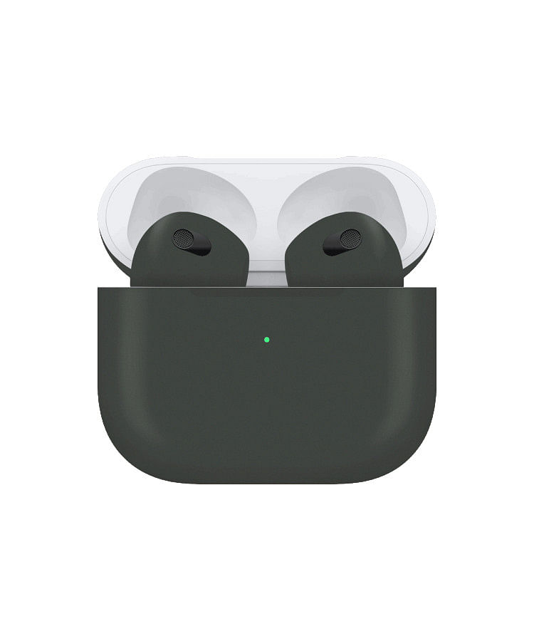 Apple Airpods (3rd Generation) Customized By Caviar Matte Graphite Grey