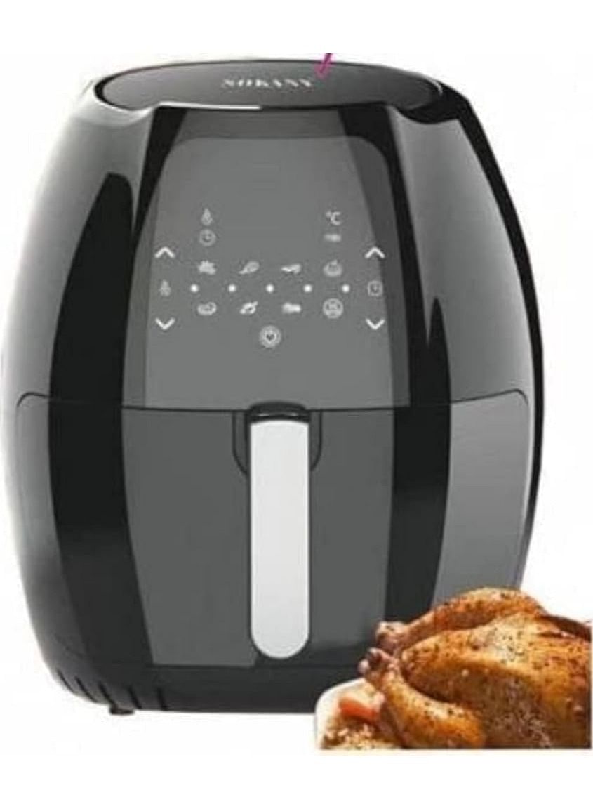 Sokany SK-8014 Digital Air Fryer 8L, Oil Free Healthy Air Frying Pan, with Digital Touch, 1800 Watt