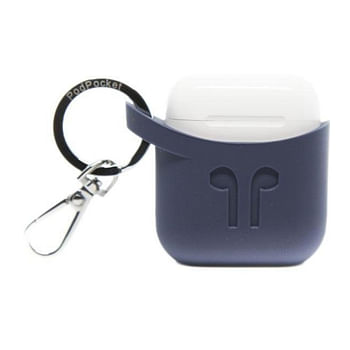 Pod Pocket - Silicone Case for Apple AirPods Indigo Blue