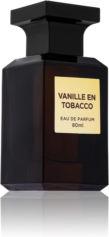 Fragrance World Vanille En Tobacco Eau de Parfum For Men 80ml