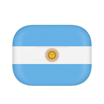 Apple Airpods Pro (2nd Generation) Customized By Caviar Matte Argentina Flag