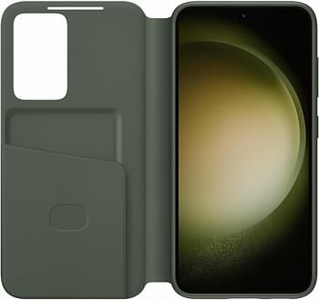 SAMSUNG Galaxy S23 Smart View Wallet Case Khaki